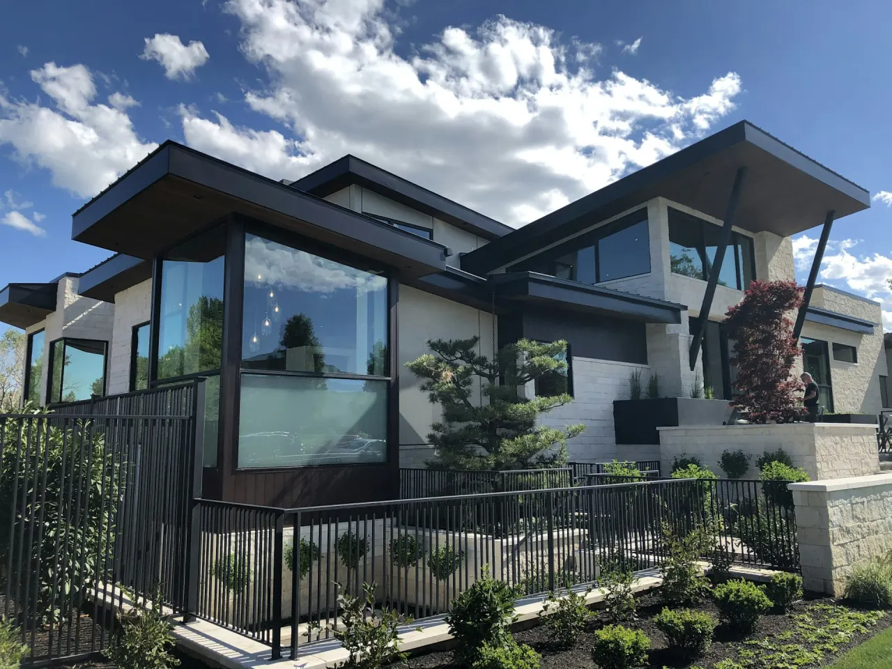 Modern home exterior